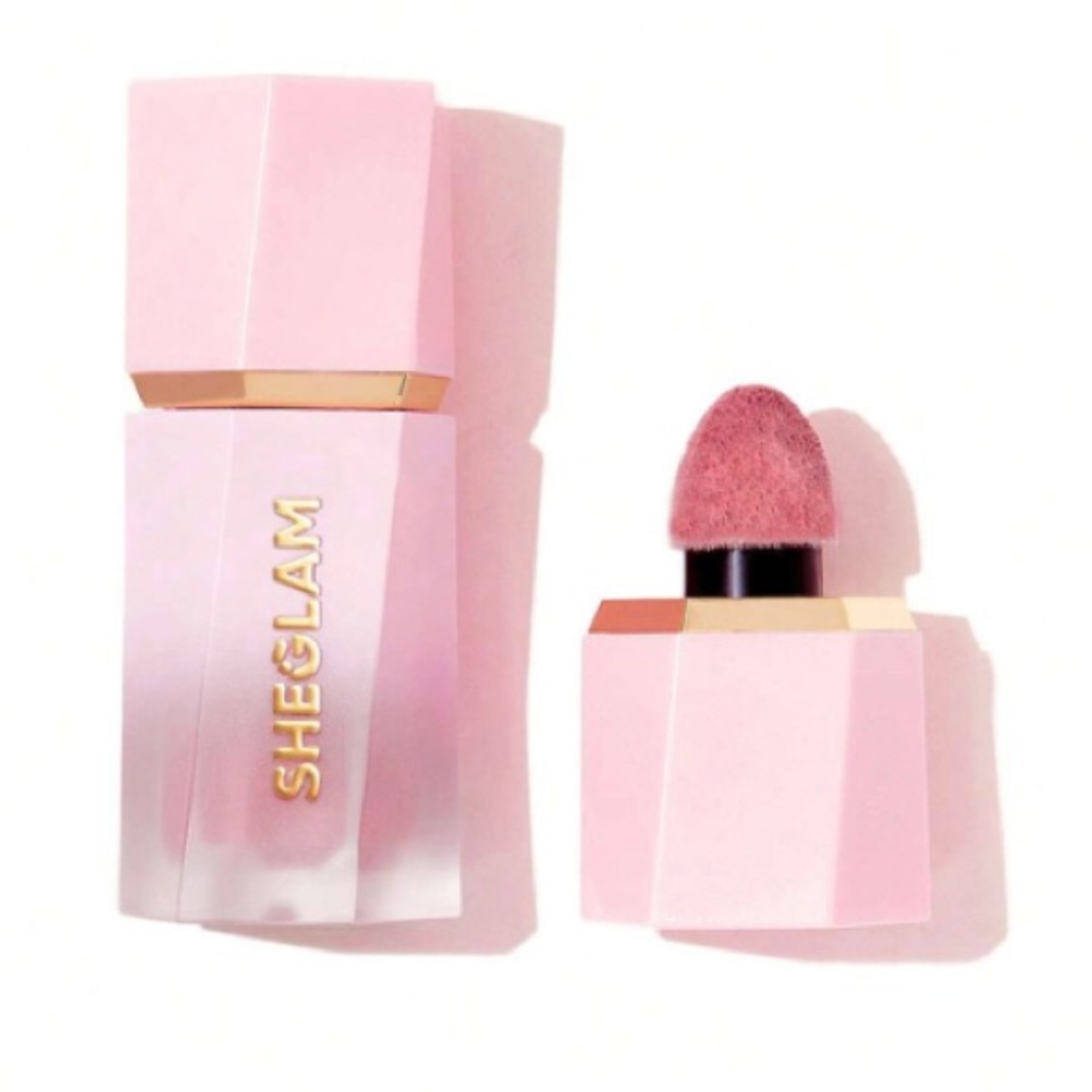 SheGlam Color Bloom Dayglow Liquid Blush Shimmer Finish-Love Cake
